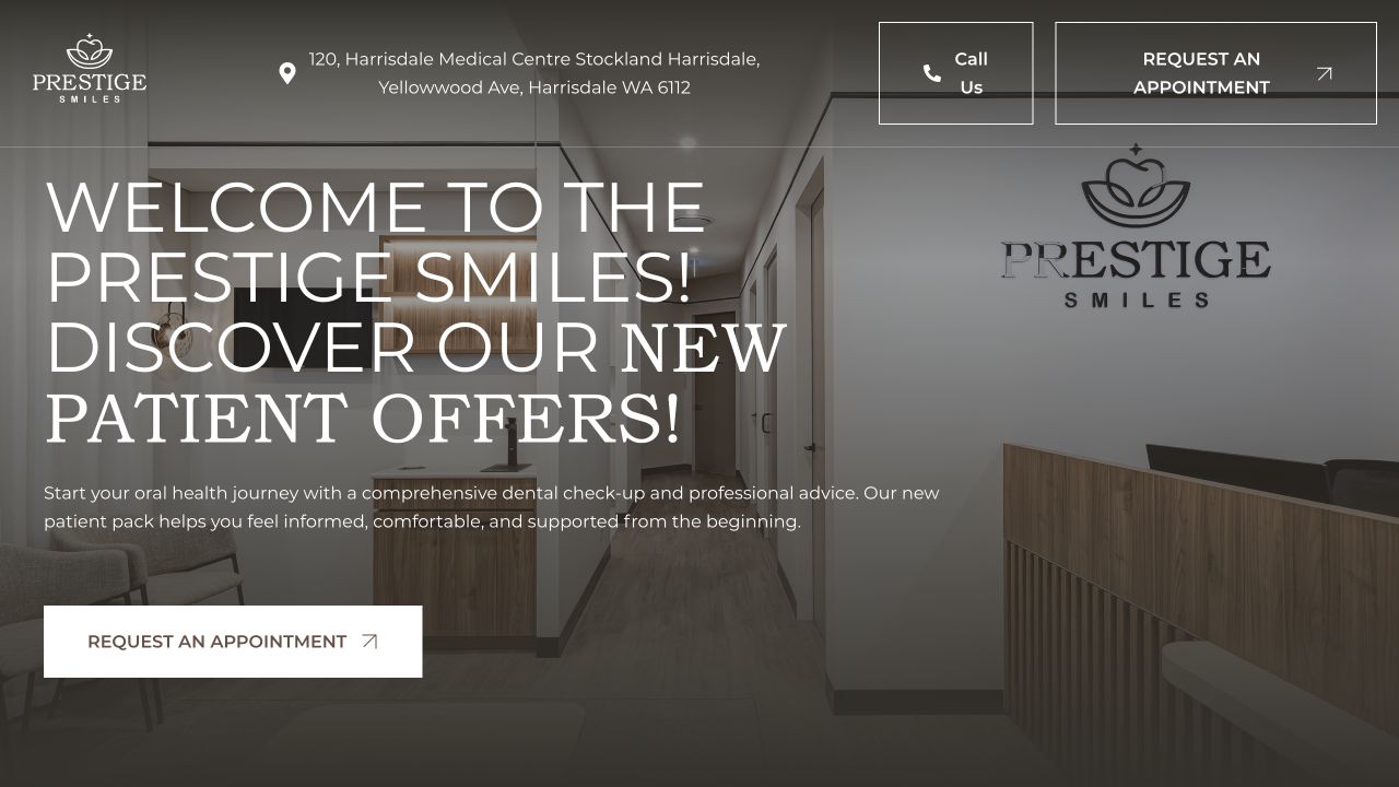 Harrisdale Landing Page landing page preview